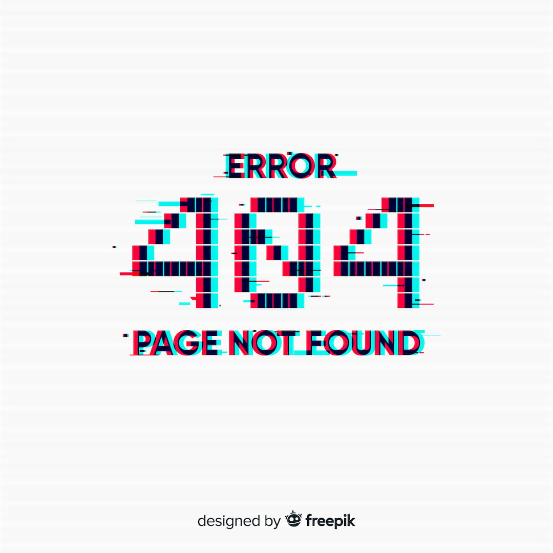 errores 404 en SEO